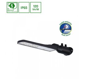 Spectrum LED-Straßenbeleuchtung Streetos 30W 3600lm 120D - 840 Kaltweiß | IP65 - Asymmetrisch IK08 Spectrum LED-Straßenbeleuchtung Streetos 30W 3600lm 120D - 840 Kaltweiß | IP65 - Asymmetrisch IK08