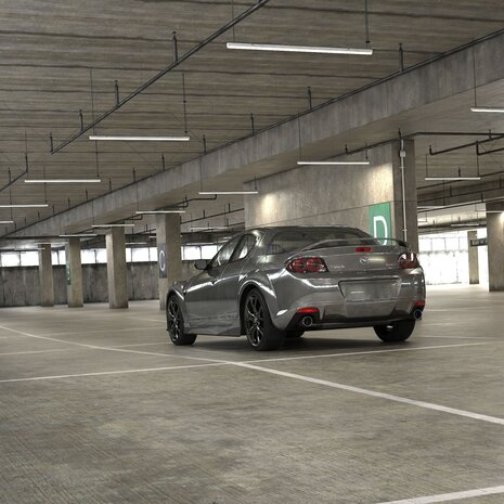 Philips LED Deckenleuchte Ledinaire BN021C 24W 2600lm - 840 Kaltweiß | 150cm