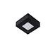 Lucide LED-Beleuchtung  Dimmbare Badezimmer-Deckenleuchte, schwarz - 8 W - 3000 K - IP44