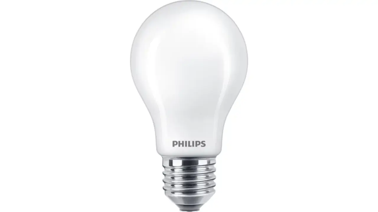 Philips | Offizieller Philips-Vertriebspartner Dimmbare LED Lampe – Milch Glas – A60 – E27 Fassung – 10,5 W 1521 Lm – DTW 922-927 Dim to Warm | CRI 90 Warm Glow – Dimmbar – Ersetzt 100 W