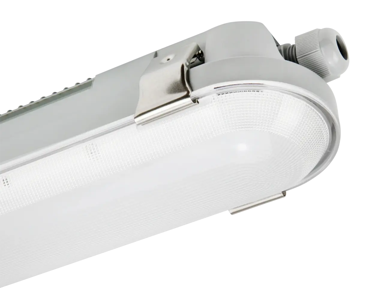 Led line: Erstklassiges Lichtdesign LED Feuchtraumleuchte Ranger V1.0 40W 5600lm - 840 | 120cm - Durchgangsverdrahtung (5x2.5mm2) - Dali Dimmbar
