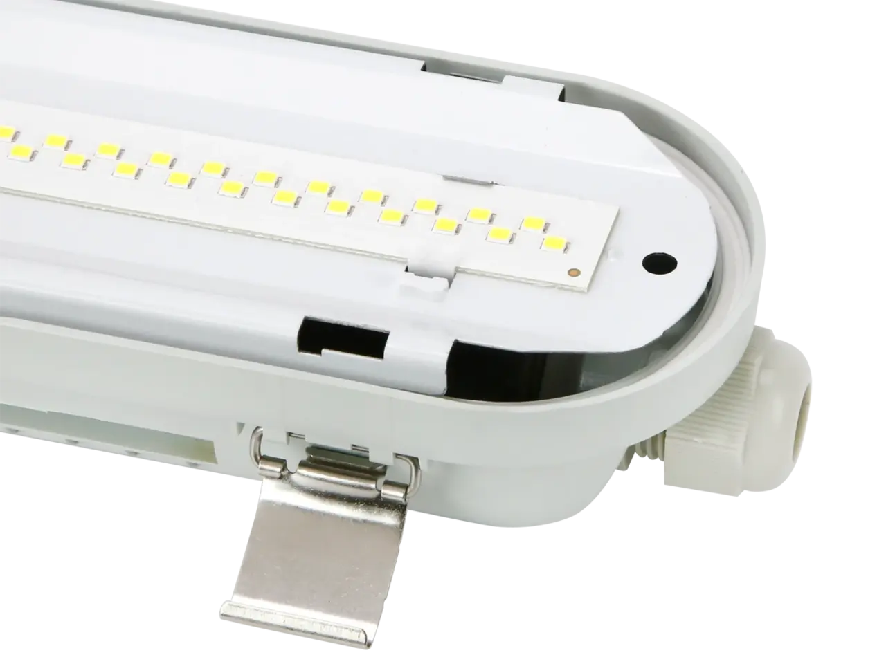 LEDIN Group SP. z o.o. – Innovative LED-Beleuchtungslösungen Hermetische LED-Feuchtraumleuchte RANGER PRIME DALI 4000K 40W IP66 120cm grau LEDIN Group SP. z o.o. – Innovative LED-Beleuchtungslösungen Hermetische LED-Feuchtraumleuchte RANGER PRIME DALI 4000K 40W IP66 120cm grau