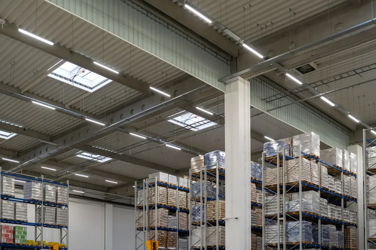 LEDIN Group SP. z.o.o. Hermetische LED-Feuchtraumleuchte RANGER PRIME DALI 4000K 80W IP66 150cm grau