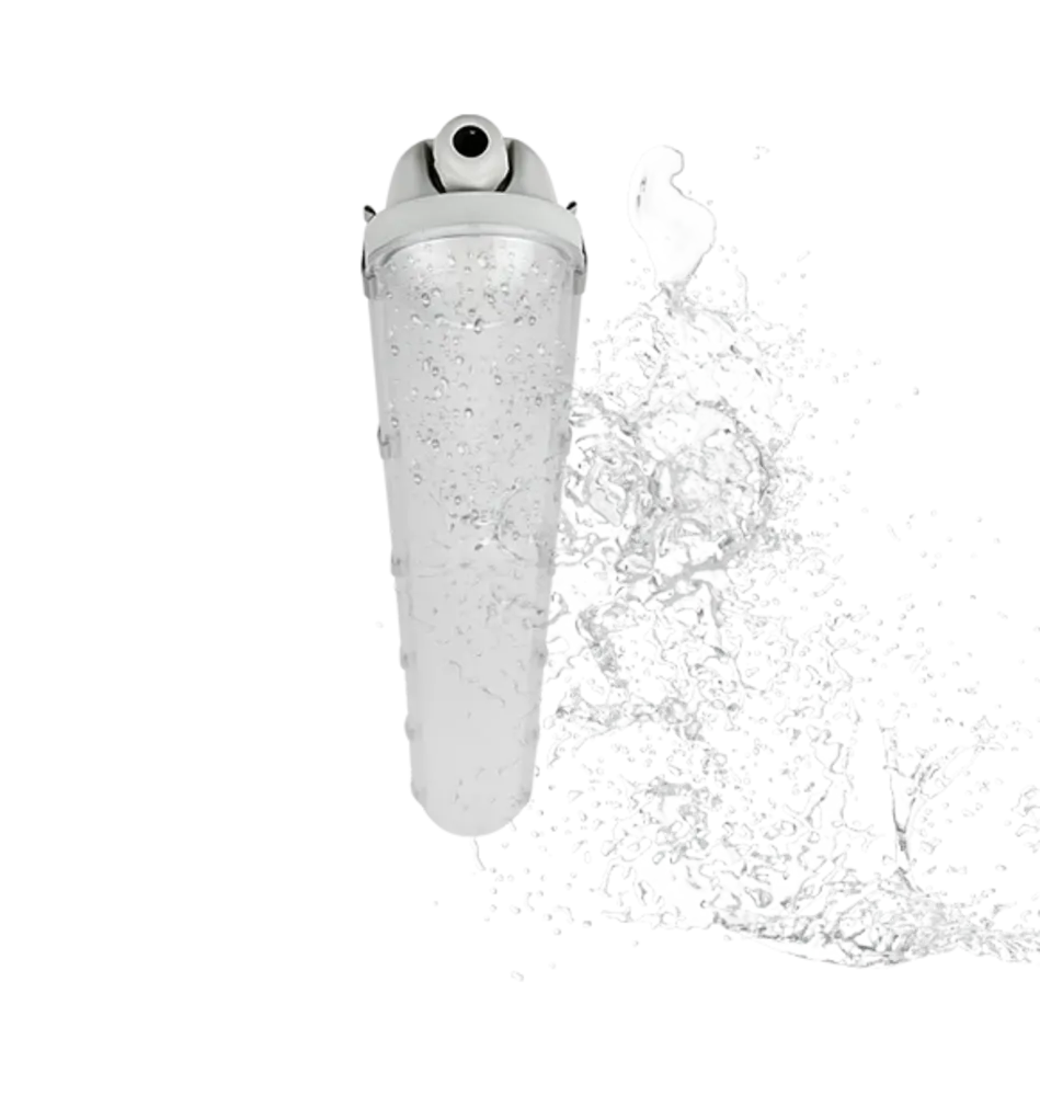 LEDIN Group SP. z.o.o. Hermetische LED-Feuchtraumleuchte RANGER PRIME DALI 4000K 80W IP66 150cm grau