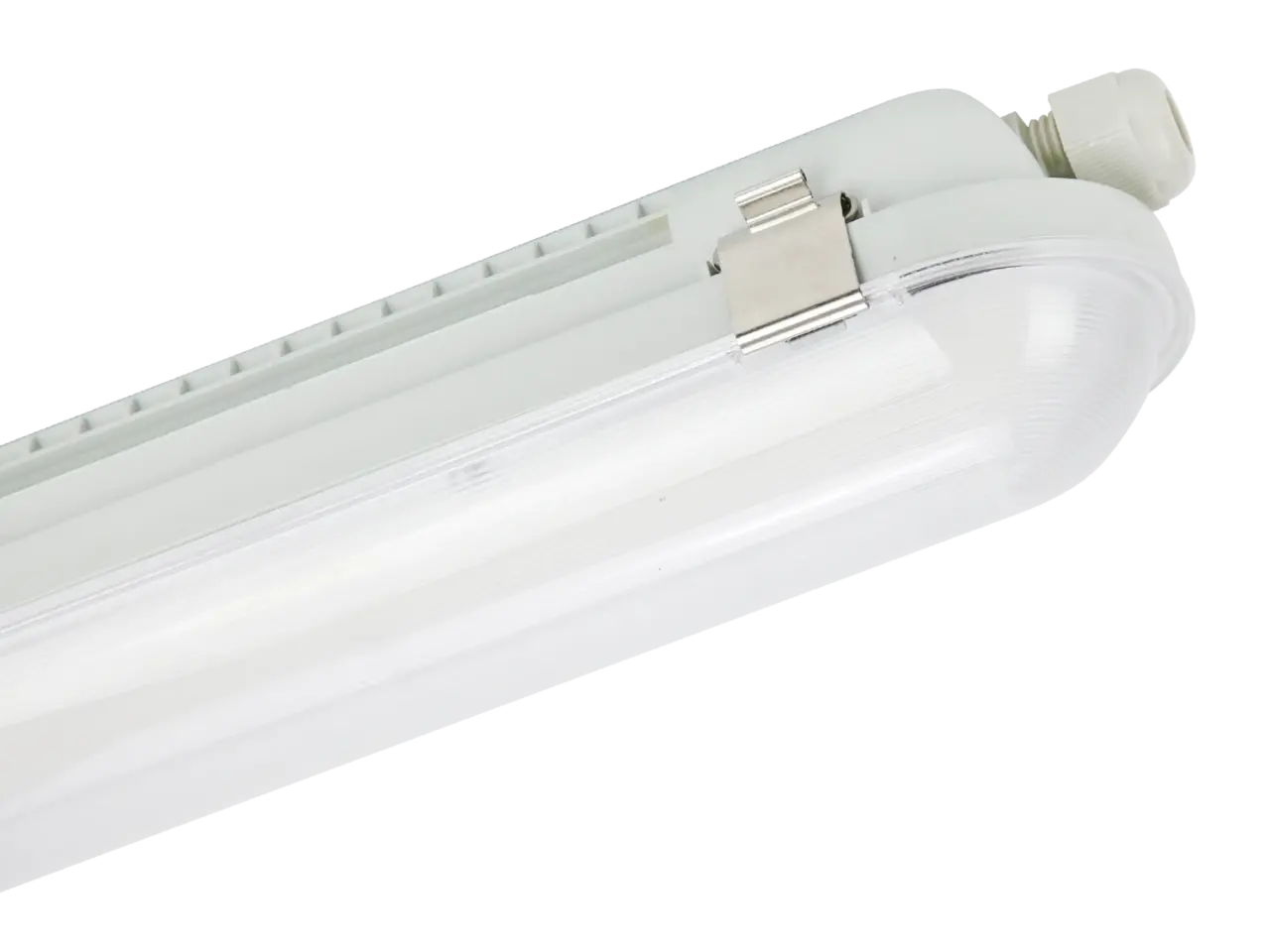 LEDIN Group SP. z.o.o. Hermetische LED-Feuchtraumleuchte RANGER PRIME DALI 4000K 80W IP66 150cm grau