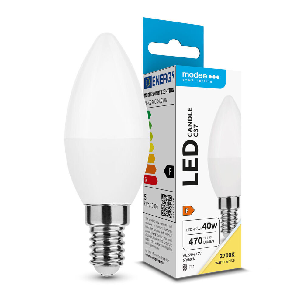 Modee Lighting LED Lampe E14 4,9W 2700K Extra Warmweiß - entspricht 40W Modee Lighting LED Lampe E14 4,9W 2700K Extra Warmweiß - entspricht 40W
