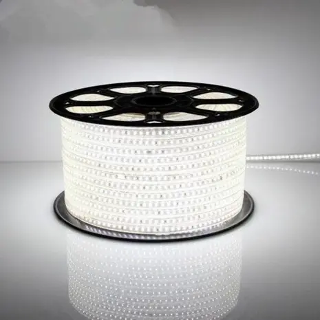 Aigostar LED-Leuchten LED Streifen 230V 2835 120 LED m 6500K IP65 50m Rolle 8mm Aigostar LED-Leuchten LED Streifen 230V 2835 120 LED m 6500K IP65 50m Rolle 8mm