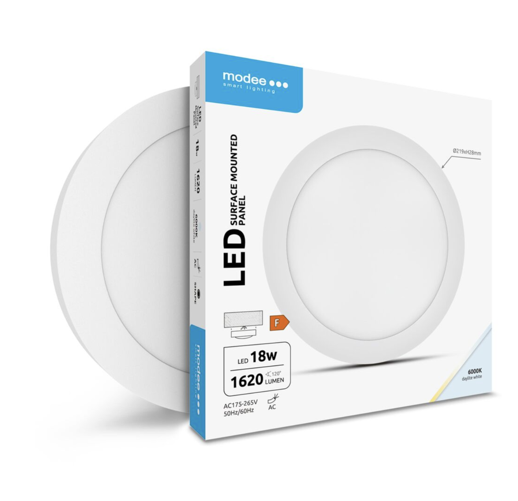 Modee LED Plafonniere Rund 18W 2100lm IP65 Farbe Optional Modee LED Plafonniere Rund 18W 2100lm IP65 Farbe Optional