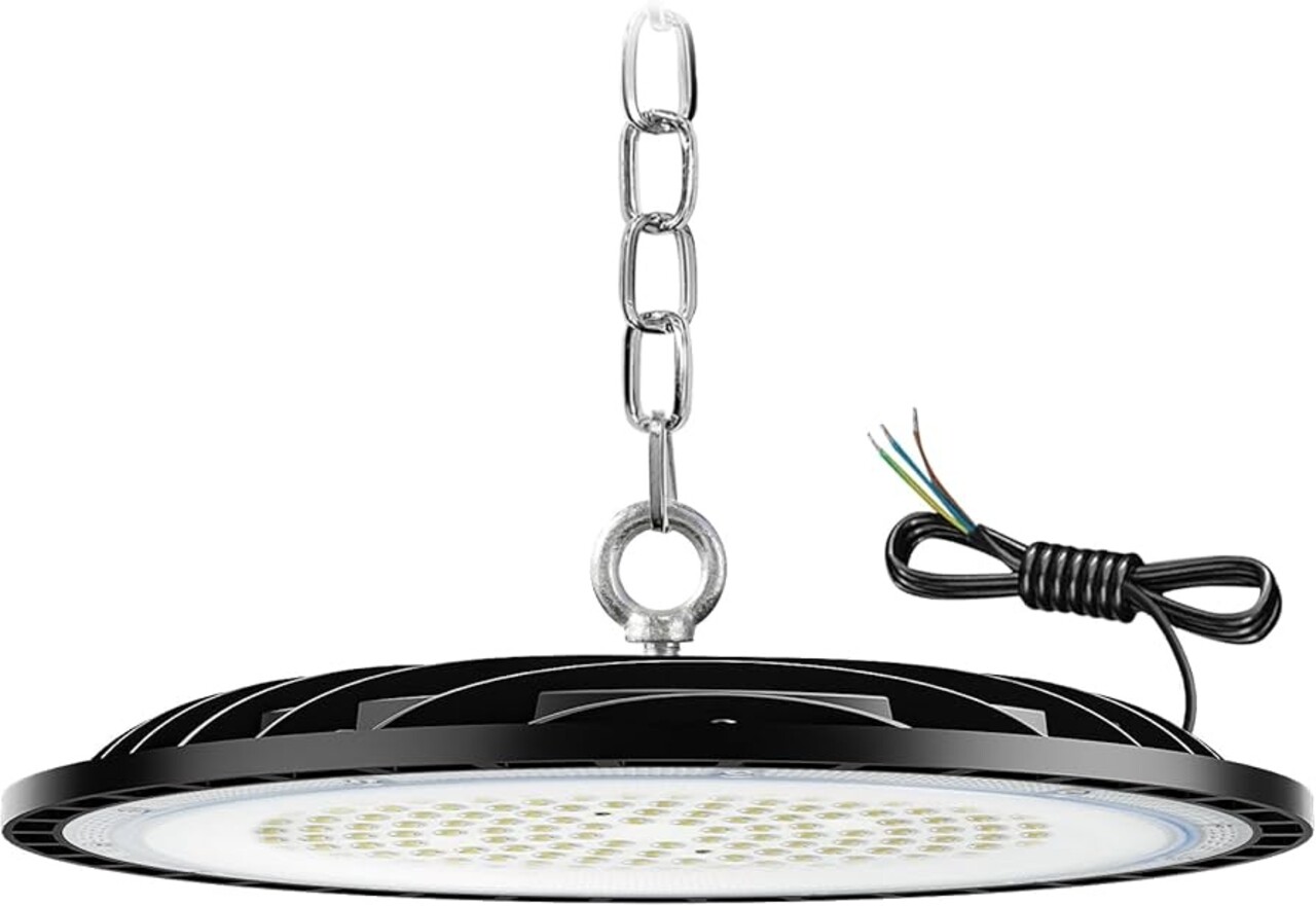 LCB LED-Beleuchtung Innovatives Design, hochwertige Technik & schnelle Lieferung! DALI Dimmbar Hallenstrahler UFO 200W 30.000lm 6000K IP65 LCB LED-Beleuchtung Innovatives Design, hochwertige Technik & schnelle Lieferung! DALI Dimmbar Hallenstrahler UFO 200W 30.000lm 6000K IP65