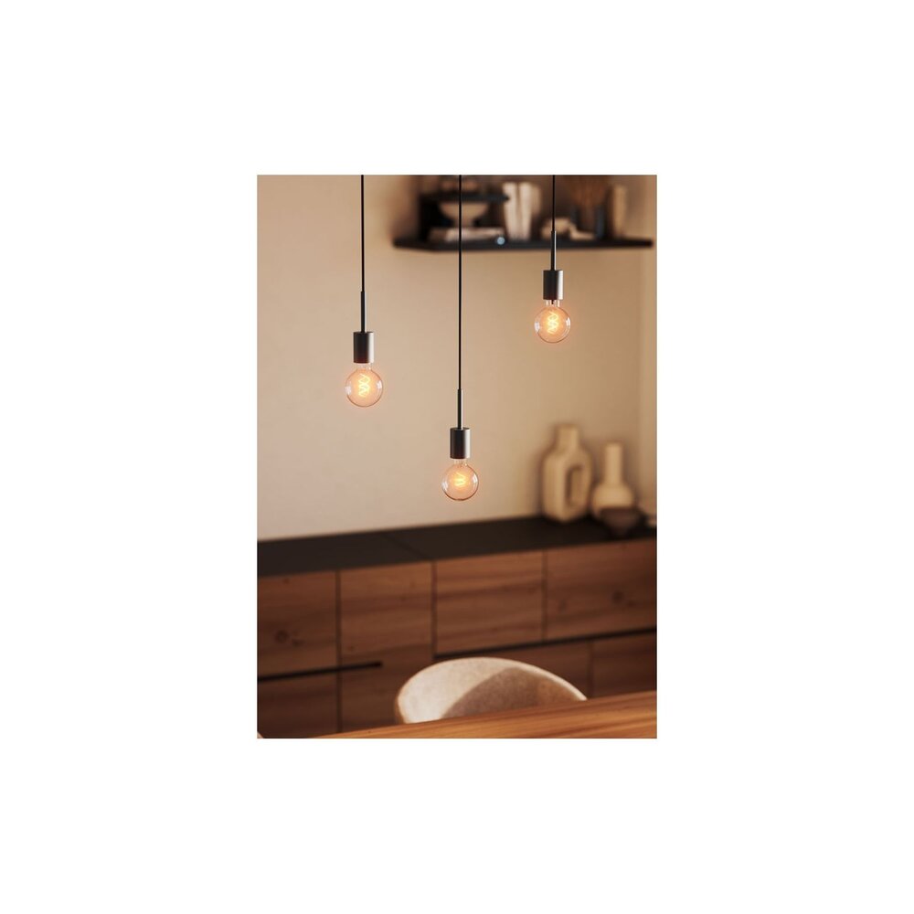 Ledvance LED-Glühlampe mit Kugelform, E27 G80 klar dimmbar 7,2 W 806 lm, 2700 K