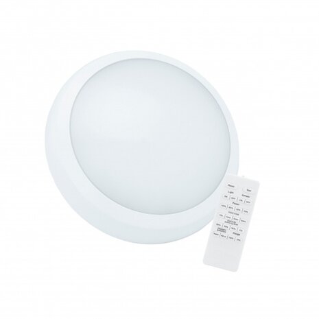 Spectrum Nymphea City Pro 2 LED Wand- & Deckenleuchte Ø32cm Weiß 18-24W - CCT Sensor