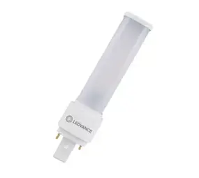 Ledvance Dulux D LED-Lampe (230 V, 9 W, 990 lm, Warmweiß) - G24Q-3 ersetzt 26-W-Lampe
