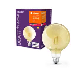 Osram Smart+ Zigbee E27 Globe Classic Fadenlampe Gold 6W 680lm - 825 Extra Warmweiß | Dimmbar - Ersatz für 50W