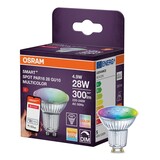 Osram Smart+ Zigbee LED Spot GU10 4,9W 420lm - 827-865 Tunable White + RGB | Zigbee dimmbar - Ersetzt 40W