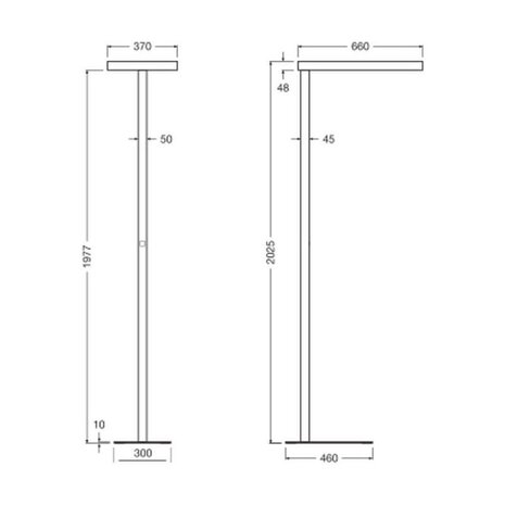 Ledvance Ledvance Standleuchte Comfort Pfosten Schwarz