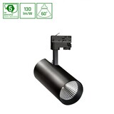 Spectrum LED-Schienenstrahler Schwarz – Branta 27 W 3000 K | 3-Phasen-Schiene – 3510 lm – Perfekte Farbwiedergabe