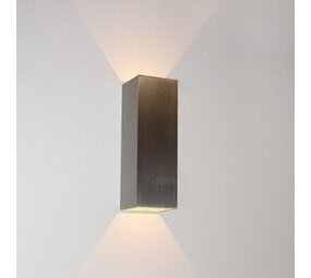 Artdelight LED-Wandleuchte – Aluminium – VEGAS150 – nach oben und unten gerichtet – IP65 – 2 x 2,3 W, 2700 K – 150 mm