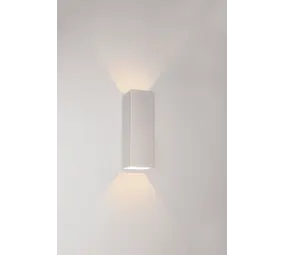 Artdelight LED-Wandleuchte Weiß – VEGAS150 – Nach oben und unten schwenkbar – IP65 – 2 x 2,3 W, 2700 K – 150 mm