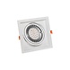 Spectrum Einbaurahmen Maxi UNO - GU10 AR111 - exkl. LED Spot - Weiß