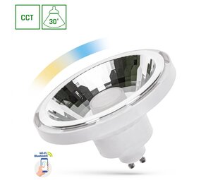 Spectrum WLAN LED Spot weiß - AR111 GU10 10W - CCT 3000K-6500K - mit App