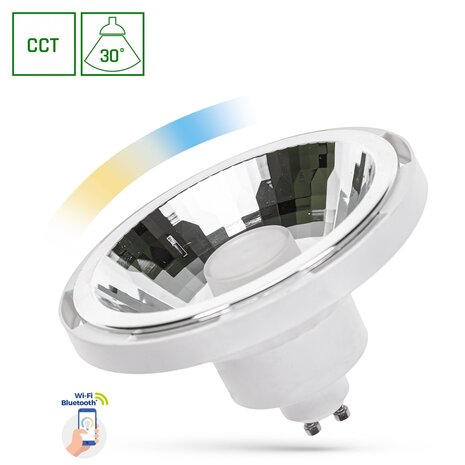 Spectrum WLAN LED Spot weiß - AR111 GU10 10W - CCT 3000K-6500K - per App steuerbar Spectrum WLAN LED Spot weiß - AR111 GU10 10W - CCT 3000K-6500K - per App steuerbar