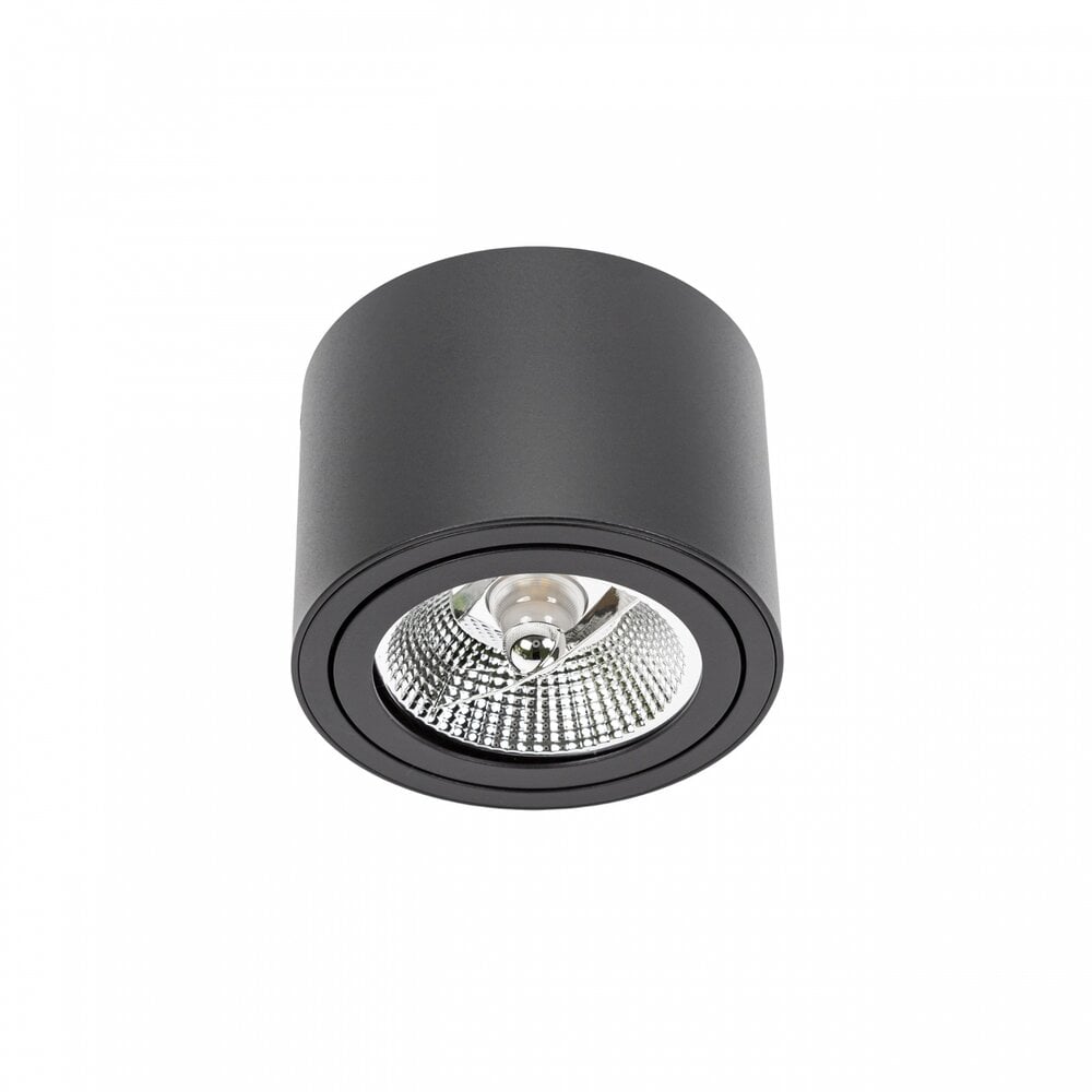 Spectrum LED Deckenspot AR111 230V – Matt Schwarz - exkl. LED Spot