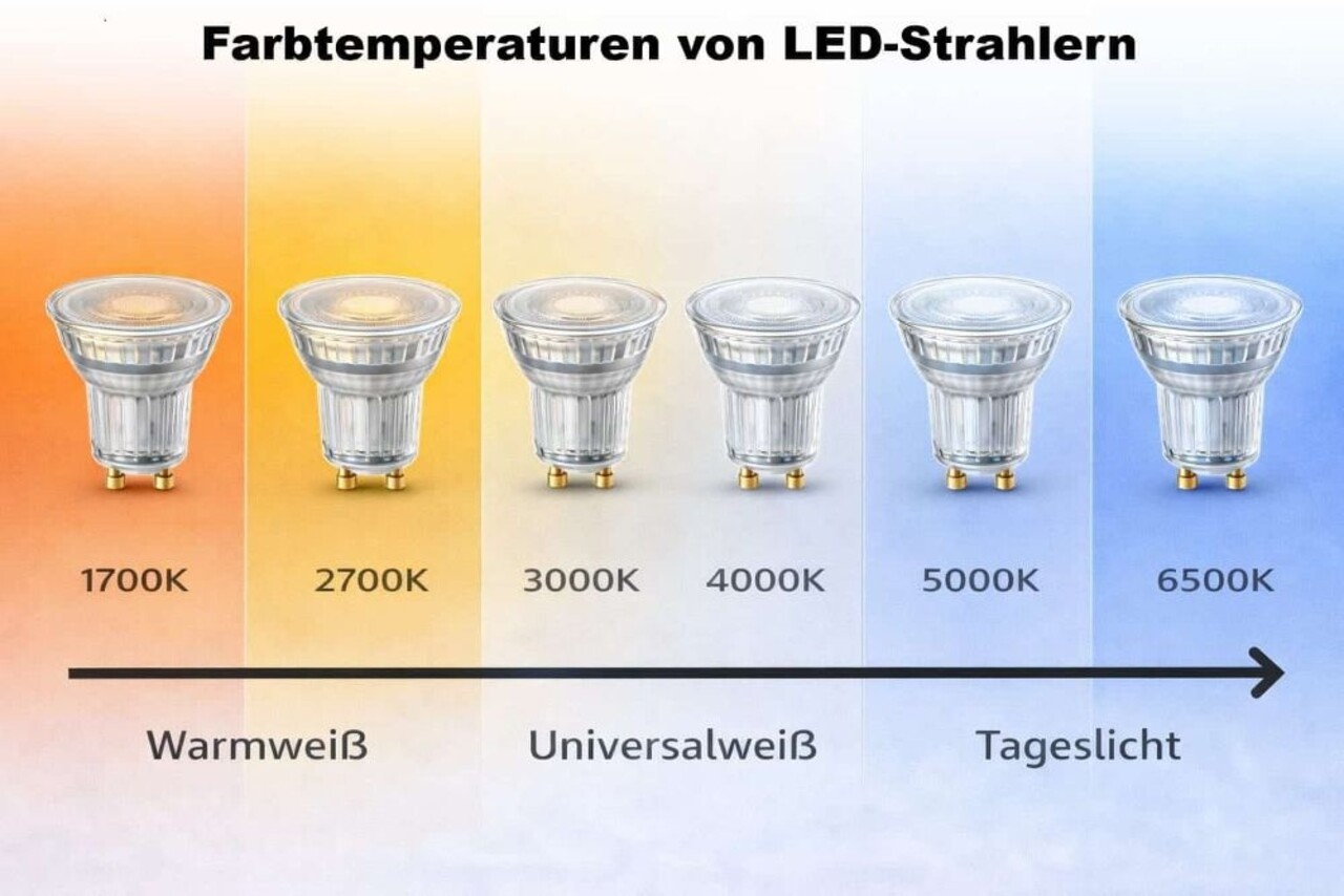 Ledvance LED-Sternreflektor Spot GU10 - PAR16 5.6W 827 Warmweiß | Ersatz 49W