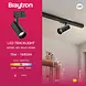 Aigostar LED Schienenstrahler schwarz - 10W 100Lm pro Watt 4000 K