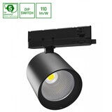 Spectrum LED Schienenstrahler 3-Phasen Artemida 32W-40W 3200lm-3800lm 36D - 3000K | UGR <19