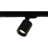 Artdelight LED Einbau- und Deckenleuchten ‚Äì Design & Effizienz Schienenstrahler Schwarz – Megano 3-phasig – GU10-Fassung – Einzelleuchte – Aluminium
