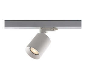 Artdelight LED Einbau- und Deckenleuchten ‚Äì Design & Effizienz Schienenstrahler Weiß – Megano 3-phasig – GU10-Fassung – 1-flammig – Aluminium Artdelight LED Einbau- und Deckenleuchten ‚Äì Design & Effizienz Schienenstrahler Weiß – Megano 3-phasig – GU10-Fassung – 1-flammig – Aluminium