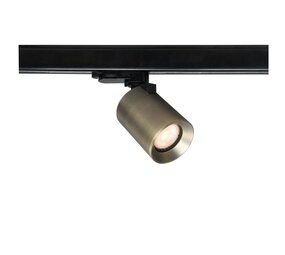 Artdelight Megano 3-Phasen Schienenstrahler GU10 Antik Bronze Aluminium Ø7 cm