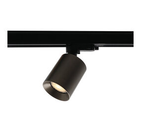 Artdelight Megano 3-Phasen Schienenstrahler GU10 Licht Bronze Aluminium Ø7 cm