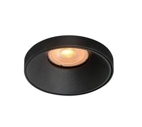 Artdelight Malmo Downlight Einbaustrahler - Schwarz - GU10 Aluminium Ø7 cm