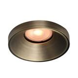 Artdelight LED Einbau- und Deckenleuchten ‚Äì Design & Effizienz Malmo Downlight Einbaustrahler - Antik Bronze - GU10 Aluminium Ø7 cm