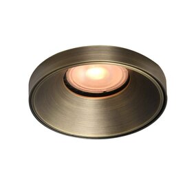 Artdelight Malmo Downlight Einbaustrahler - Antik Bronze - GU10 Aluminium Ø7 cm