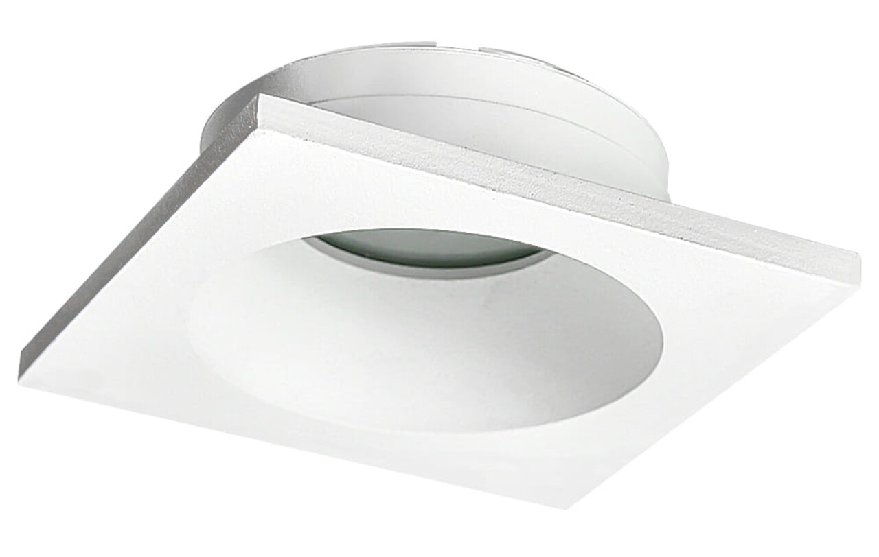 Artdelight Bados Einbaustrahler - GU10 Quadrat - Aluminium Farbe optional