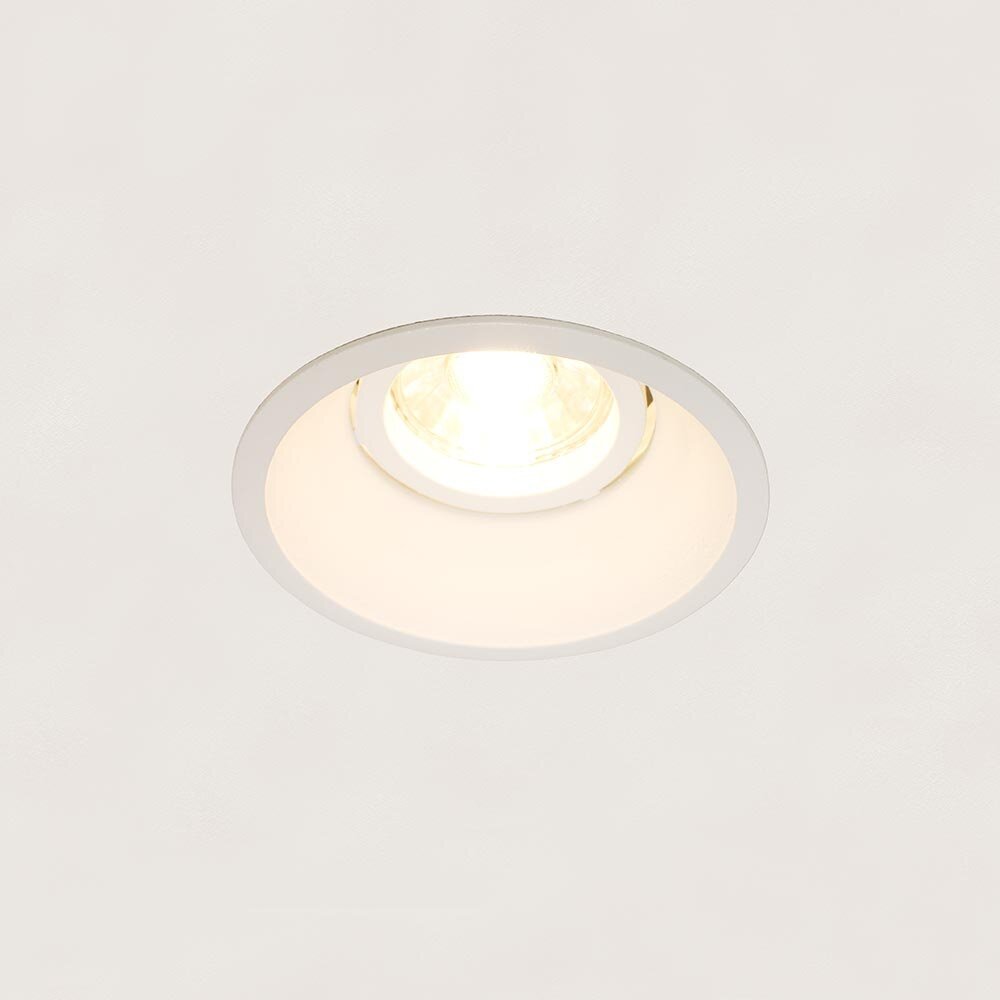 Artdelight Candice Einbaustrahler - GU10 Weiß Aluminium - Ø8,5 cm Farbe optional