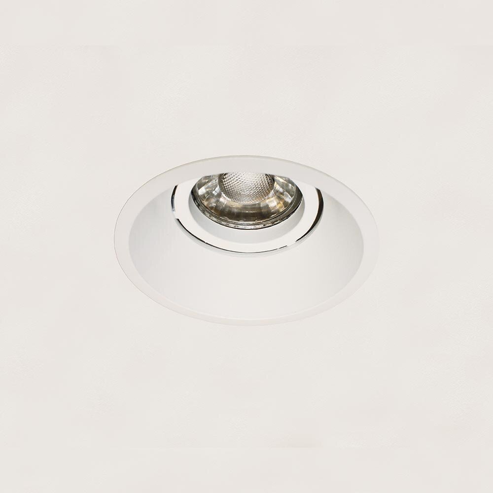 Artdelight Candice Einbaustrahler - GU10 Weiß Aluminium - Ø8,5 cm Farbe optional