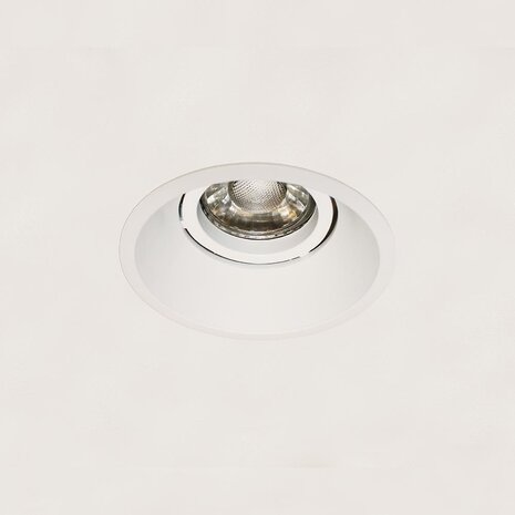 Artdelight Candice Einbaustrahler - GU10 Weiß Aluminium - Ø8,5 cm Farbe optional