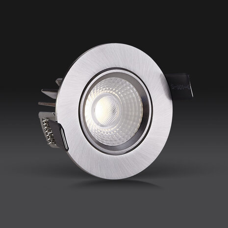 Artdelight Venice 2808 LED Einbaustrahler - 8W 2700K Warmweiß  Aluminium - Frabe optional
