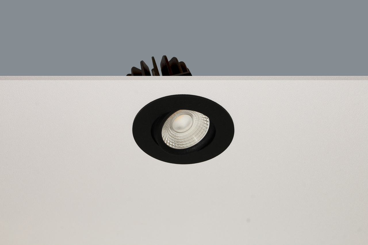 Artdelight Venice 2808 LED Einbaustrahler - 8W 2700K Warmweiß  Aluminium - Frabe optional