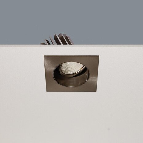 Artdelight Venice 2808 LED Einbaustrahler - 8W 2700K Warmweiß  Aluminium - Frabe optional