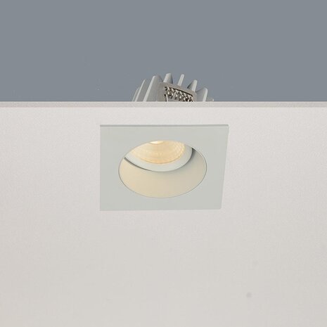 Artdelight Venice 2808 LED Einbaustrahler - 8W 2700K Warmweiß  Aluminium - Frabe optional
