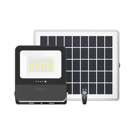 Brayton LED-Solarstrahler inkl. Sensor – 50 W, 1800 lm – Einstellbare Lichtfarbe – Schutzart IP65