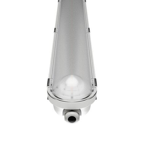 Spectrum LED-Feuchtraumleuchte Wannenleuchte IP65 - 150cm - 52W 9100 Lumen - 6000K 865 Tageslicht Weiss | IK10 - Modulär Anschließbar Durchgangsverdrahtung