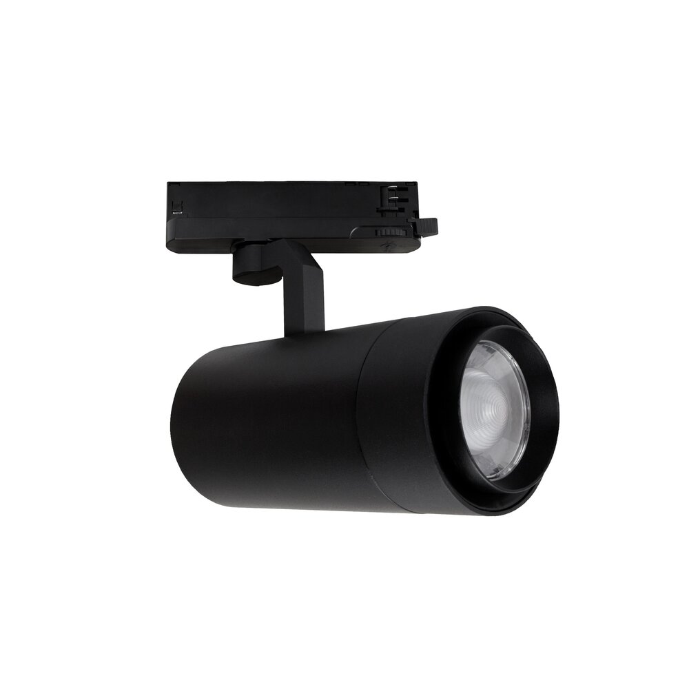 Spectrum LED 3-Phasen Stromschienenstrahler Pava  19-42W 1800-3200lm schwarz 20-45° Warmweiß 3000K