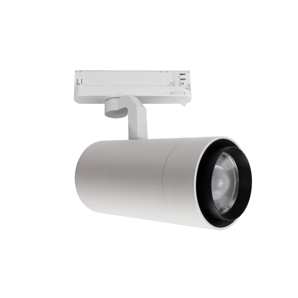Spectrum LED 3-Phasen Stromschienenstrahler Pava 19-42W - 1800-3200lm 20-45° Neutralweiß 4000K