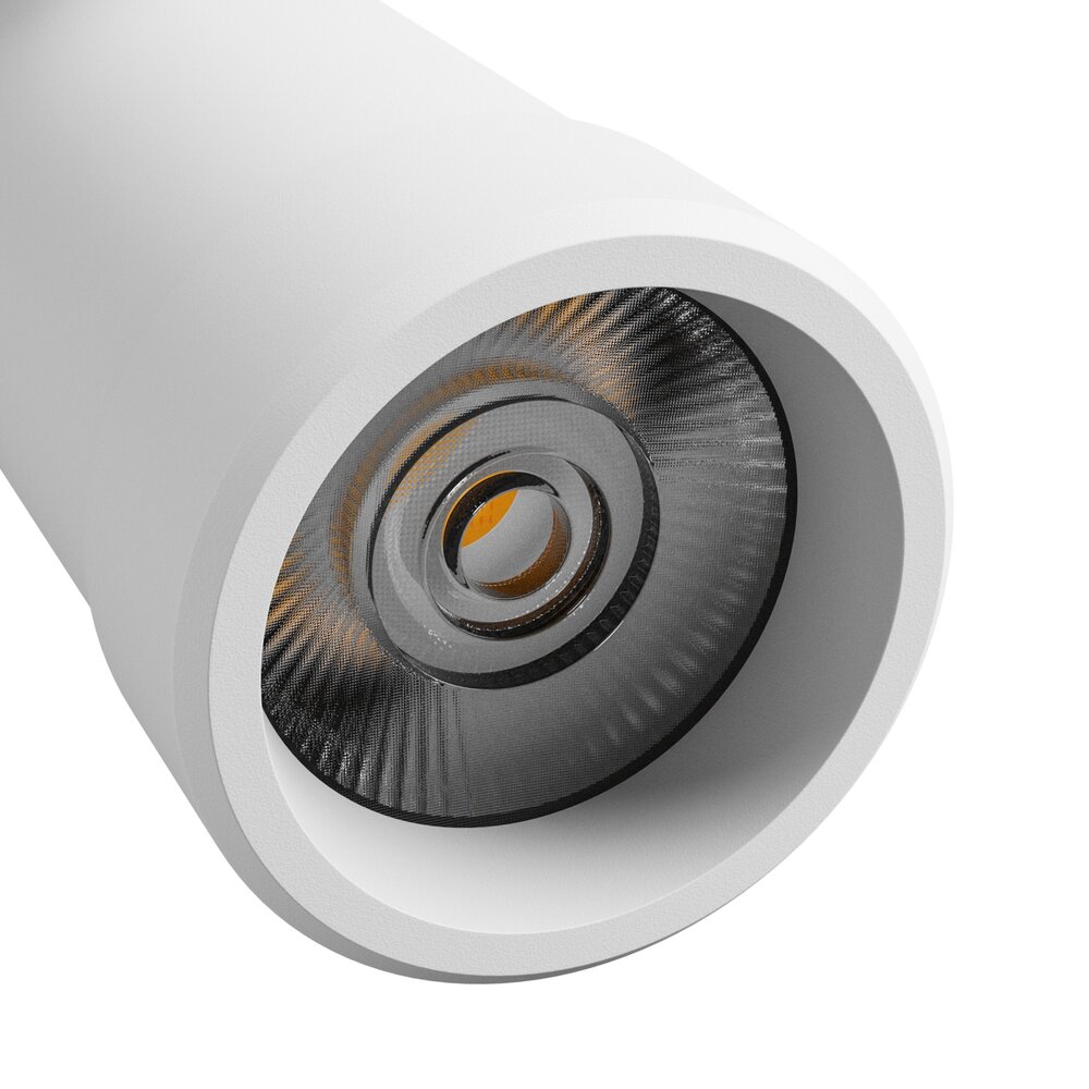 Spectrum LED 3-Phasen Stromschienenstrahler Pava Basic - 20W 2225lm Weiß 20-45° 3000-6000K CCT