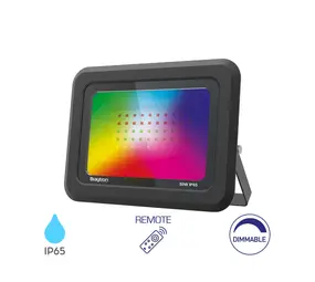 Brayton LED Flutlicht 30W - RGB Funktion - IP65 Außenstrahler